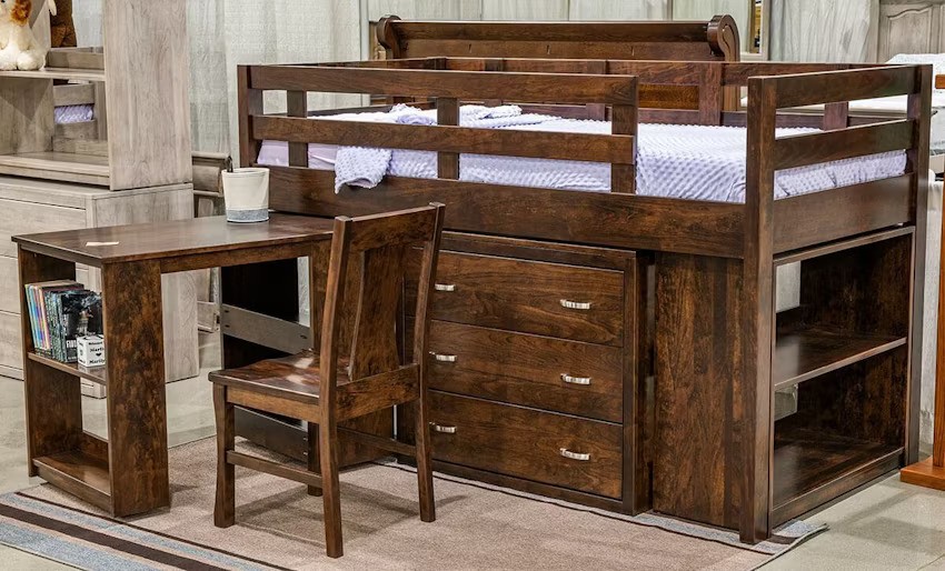 Sweet Dreams Loft Bed with Storage